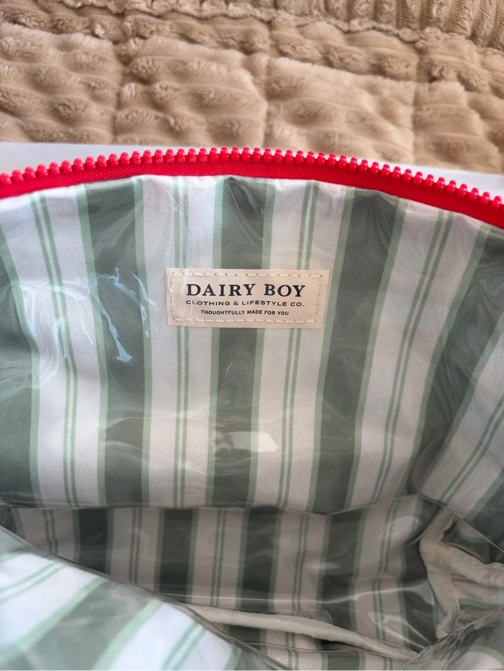 Diary Boy makeup pouch